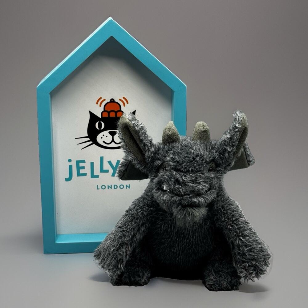 Jellycat Growlston Gargoyle Plush 8" AUTHENTIC New With Tags